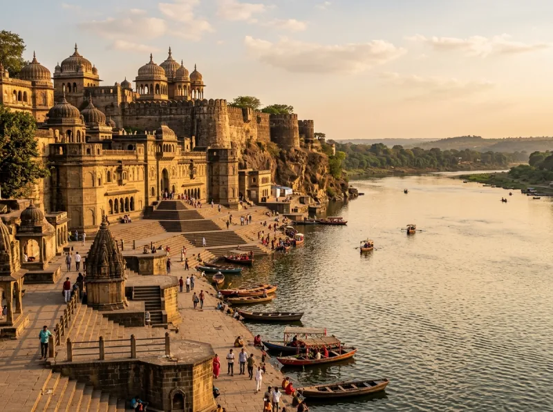 Indore to Maheshwar Ahilya Fort Tour