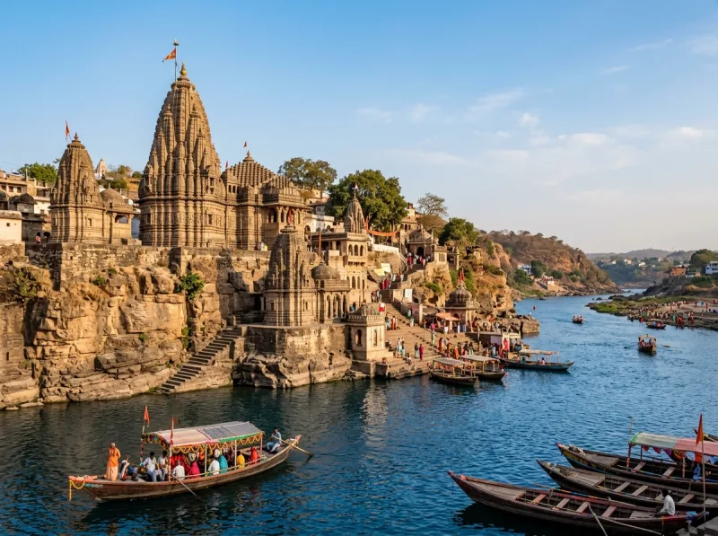 Indore to Omkareshwar Jyotirlinga Taxi Tour